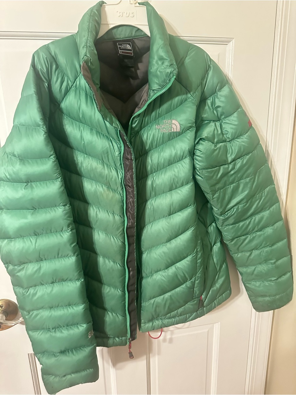 The North Face Women's Emerald Green Quilted Puffer Jacket